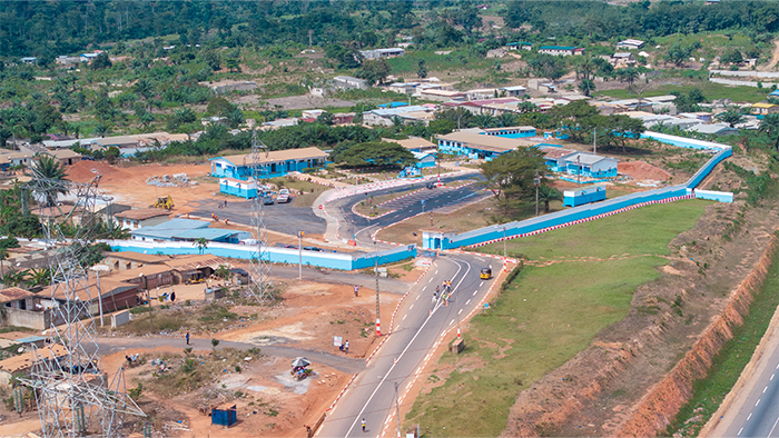 CULTURE DU MANAGEMENT RSE / INAUGURATION DES TRAVAUX DE LA VOIE D’ACCES AU CENTRE DE SANTE URBAIN DE N’DOUCI