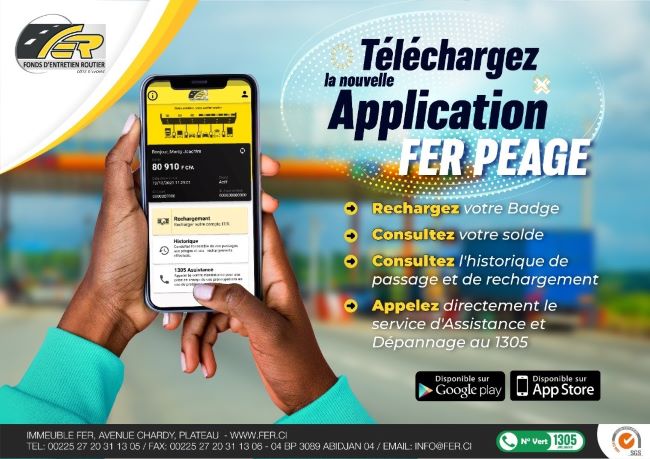 APPLICATION MOBILE « FER PEAGE »