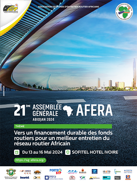 AFFICHE D'ANNONCE DE L'AFERA 2024 A ABIDJAN