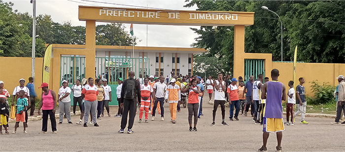 PARTICIPATION DU FER AU 1ER FESTIVAL DES SPORTS OLYMPIQUES A DIMBOKRO