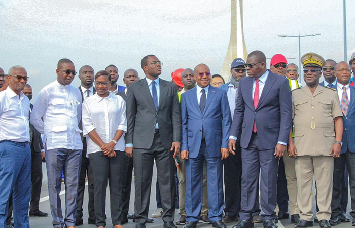 VISITE DU 5E PONT D'ABIDJAN