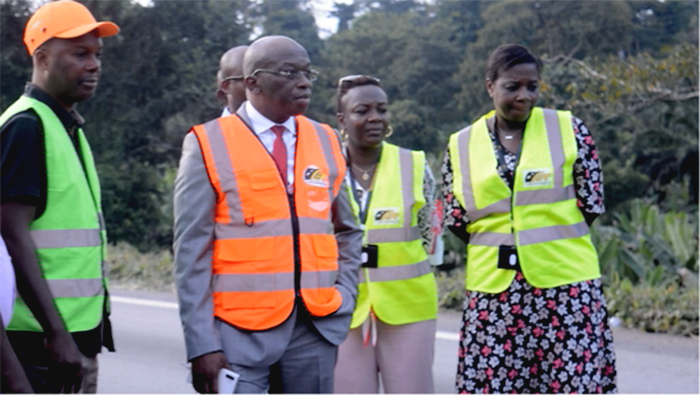 Entretien Routier : Lanciné DIABY évalue l’état d’avancement des travaux d’aménagement sur l’autoroute du Nord